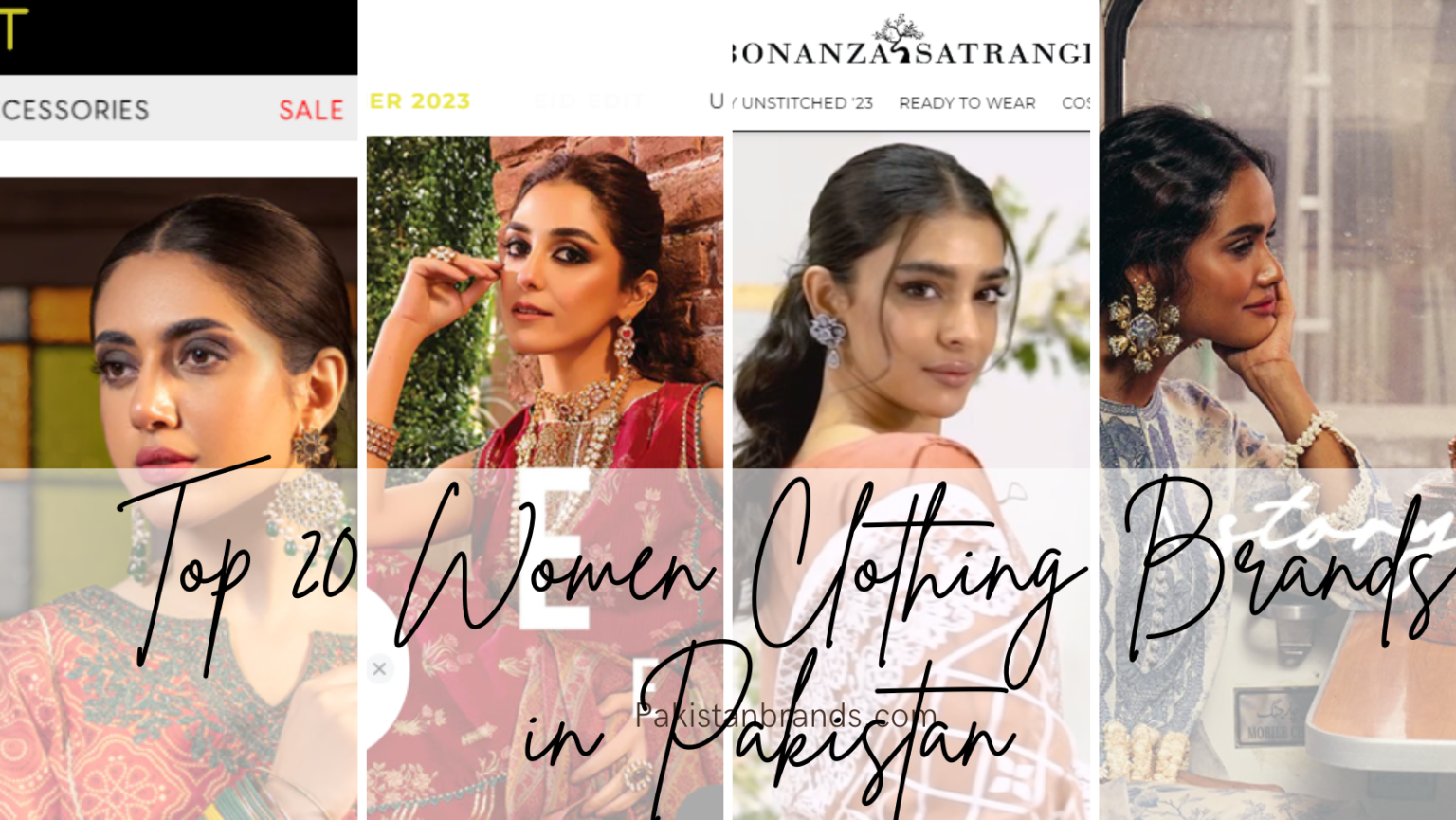 Top 20 Women Clothing Brands in Pakistan