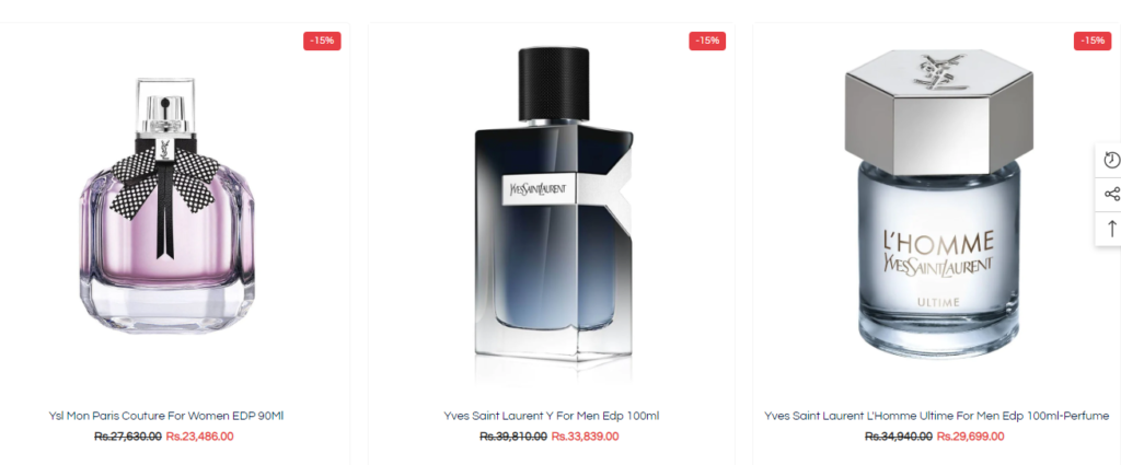 Yves Saint Laurent (YSL) best perfumes for men in pakistan
