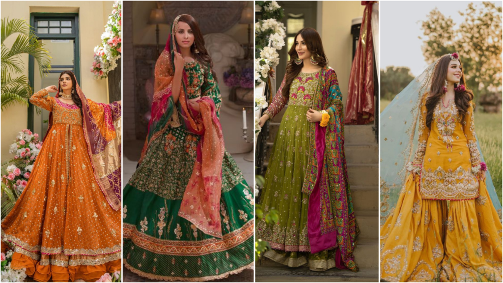 Bridal Mehndi Dresses