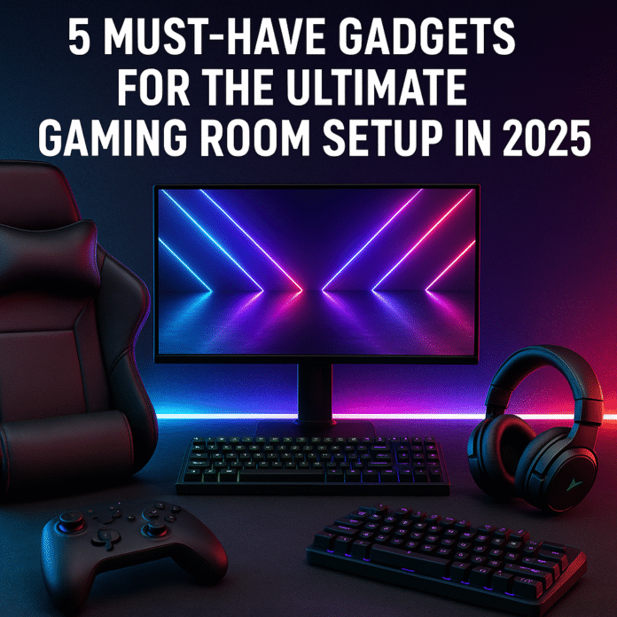 5 Must Have Gadgets for the Ultimate Gaming Room Setup in 2025