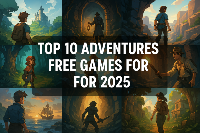 Top 10 Adventures free games for 2025