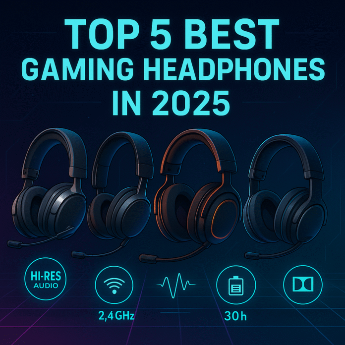 Top 5 Best Gaming Headphones in 2025