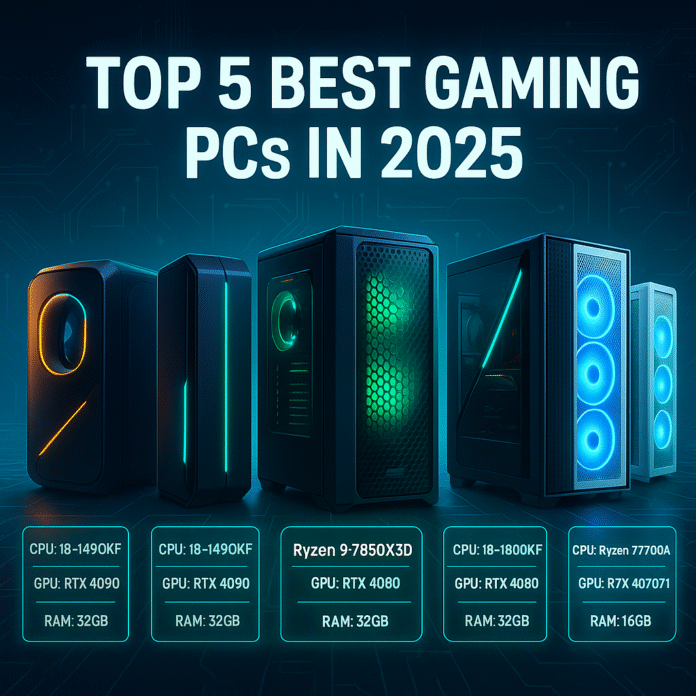 Top 5 Best Gaming PC in 2025