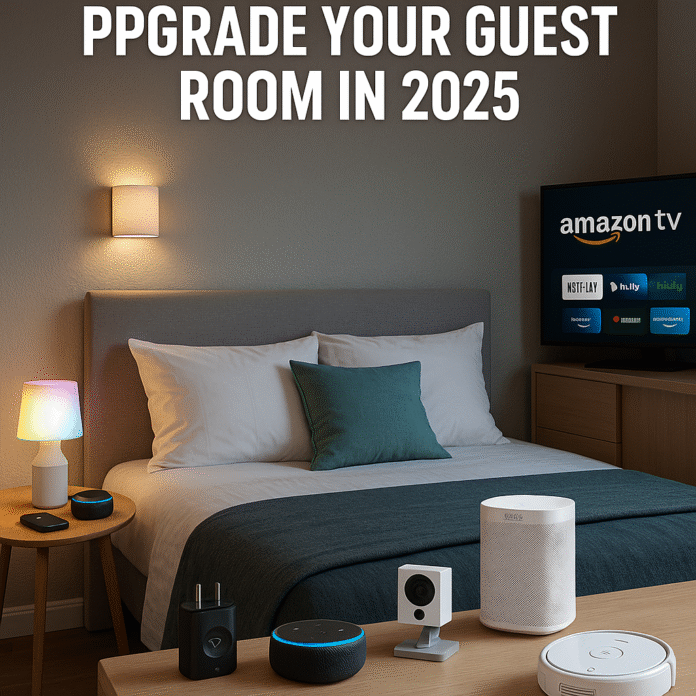 Best Smart Gadgets to Upgrade Your Guest Room