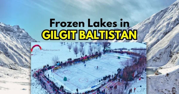 Frozen Lakes in Gilgit Baltistan